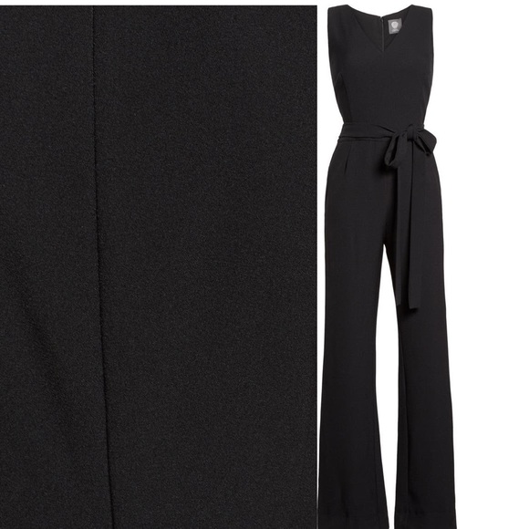 Tie Front Wide Leg Jumpsuit - Picture 3 of 3